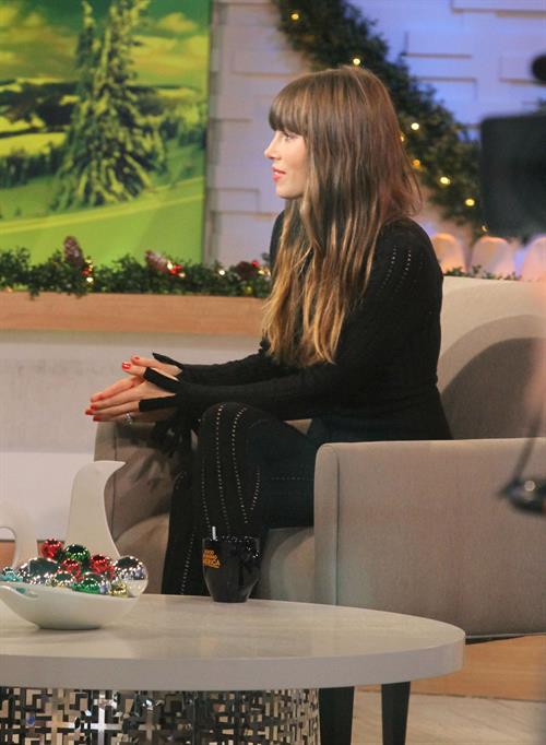 Jessica Biel At GMA Studios in New York City 04.12.12 