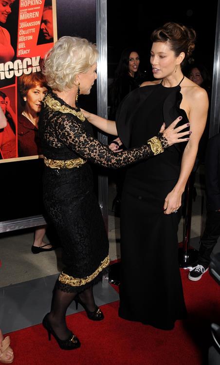 Jessica Biel  Hitchcock  Los Angeles Premiere (November 20, 2012)