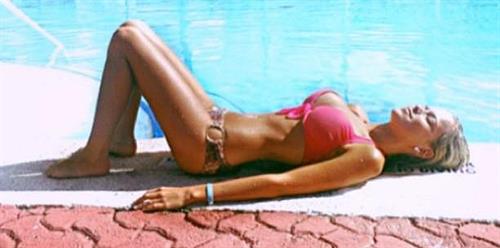 Keilih Stafford in a bikini