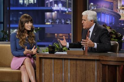 Jessica Biel - The Tonight Show With Jay Leno - July 25, 2012