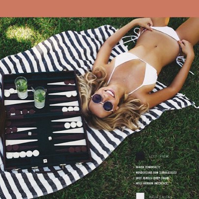 Alexis Ren in a bikini