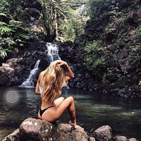 Alexis Ren in a bikini