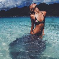 Alexis Ren in a bikini
