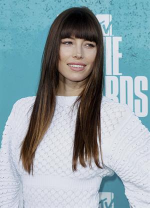 Jessica Biel at 2012 MTV Movie Awards, Los Angeles, June 3, 2012