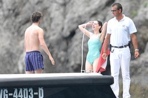 Anne Hathaway on vacation in Italy July 22, 2011 