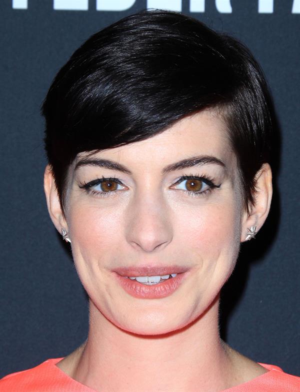 Anne Hathaway The Pink Party 2013 - Los Angeles - October 19, 2013 