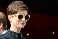 Anne Hathaway attends the Hugh Jackman Hollywood Walk Of Fame Ceremony in Hollywood December 13-2012 