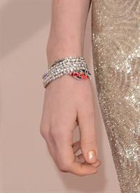 Anne Hathaway attends the Critics' Choice Movie Awards 2013 with Skinnygirl Cocktails at Barkar Hangar