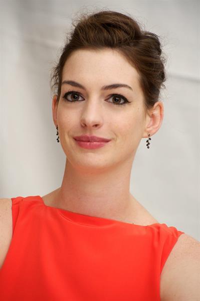 Anne Hathaway One Day press conference in New York City 9/8/2011