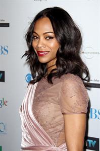 Zoe Saldana  14th Annual NHMC Impact Awards -- Beverly Hills, Feb. 25, 2011 