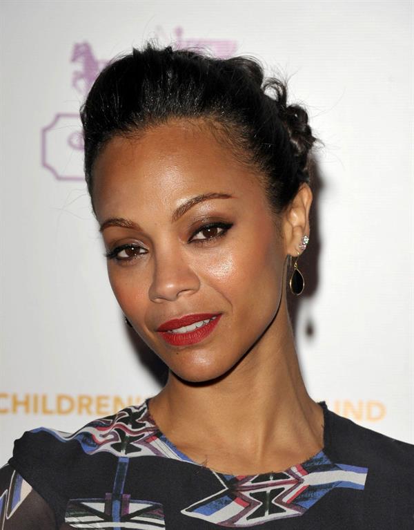 Zoe Saldana Coach Hosts An Evening of Cocktails and Shopping in Santa Monica April 20, 2011