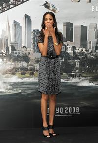 Zoe Saldana at the Star Trek Madrid Photocall