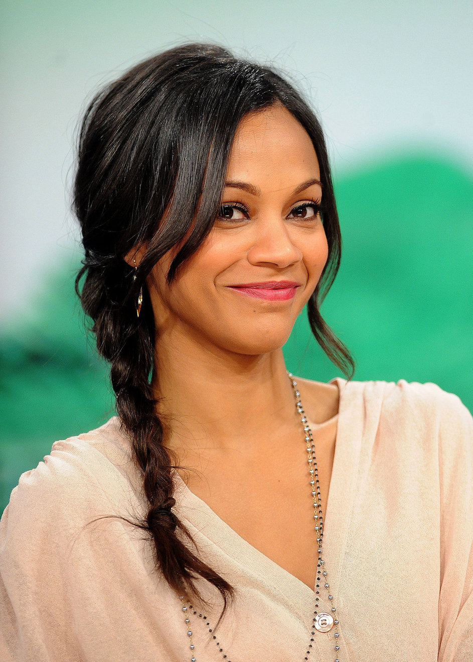 Zoe Saldana - Visits BET's  106 & Park  at BET Studios in New York - Apr. 22, 2010