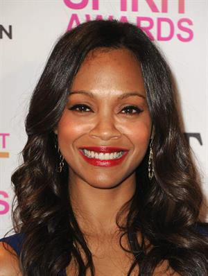 Zoe Saldana 2013 Film Independent Spirit Awards Nominations Press Conference at the W Hollywood on November 27, 2013