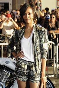 Zoe Saldana  ''Captain America - The First Avenger'' Los Angeles Premiere July 19-2011 