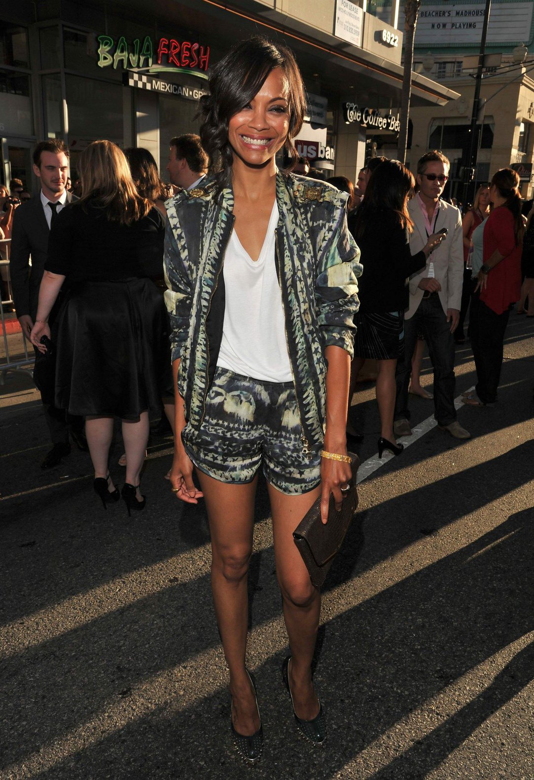 Zoe Saldana  ''Captain America - The First Avenger'' Los Angeles Premiere July 19-2011 