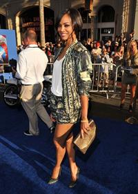 Zoe Saldana  ''Captain America - The First Avenger'' Los Angeles Premiere July 19-2011 