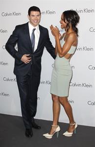 Zoe Saldana at The World Of Calvin Klein - Mercedes Benz Fashion Week Spring/Summer 2011 - July 7, 2010