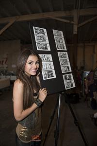 Victoria Justice fst 'Freak the Freak Out' music video set stills 2010 