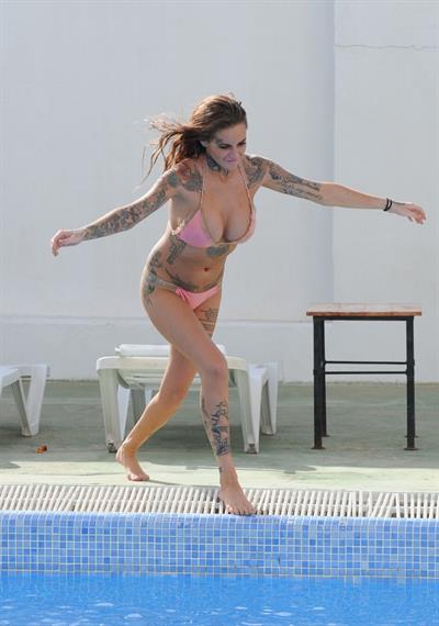 Jemma Lucy in a bikini