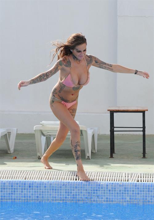 Jemma Lucy in a bikini