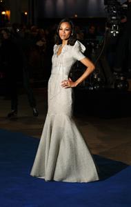 Zoe Saldana at  Avatar  World Premiere in London 10-12-2009