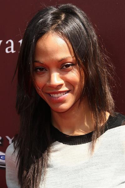 Zoe Saldana - John Varvatos 9th Annual Stuart House Benefit in Los Angeles March 11 2012. 