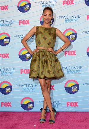 Zoe Saldana - 2012 Teen Choice Awards in Universal City (July 22, 2012)