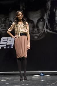 Zoe Saldana ''Star Trek - The Beginning' press conference at  