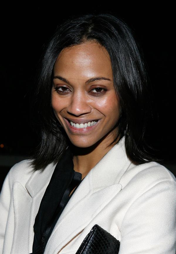 Zoe Saldana ''How To Make It In America'' Screening in NYC February 9, 2010  