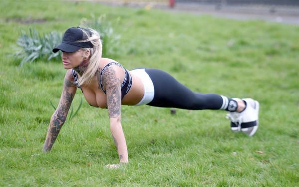 Jemma Lucy in a bikini