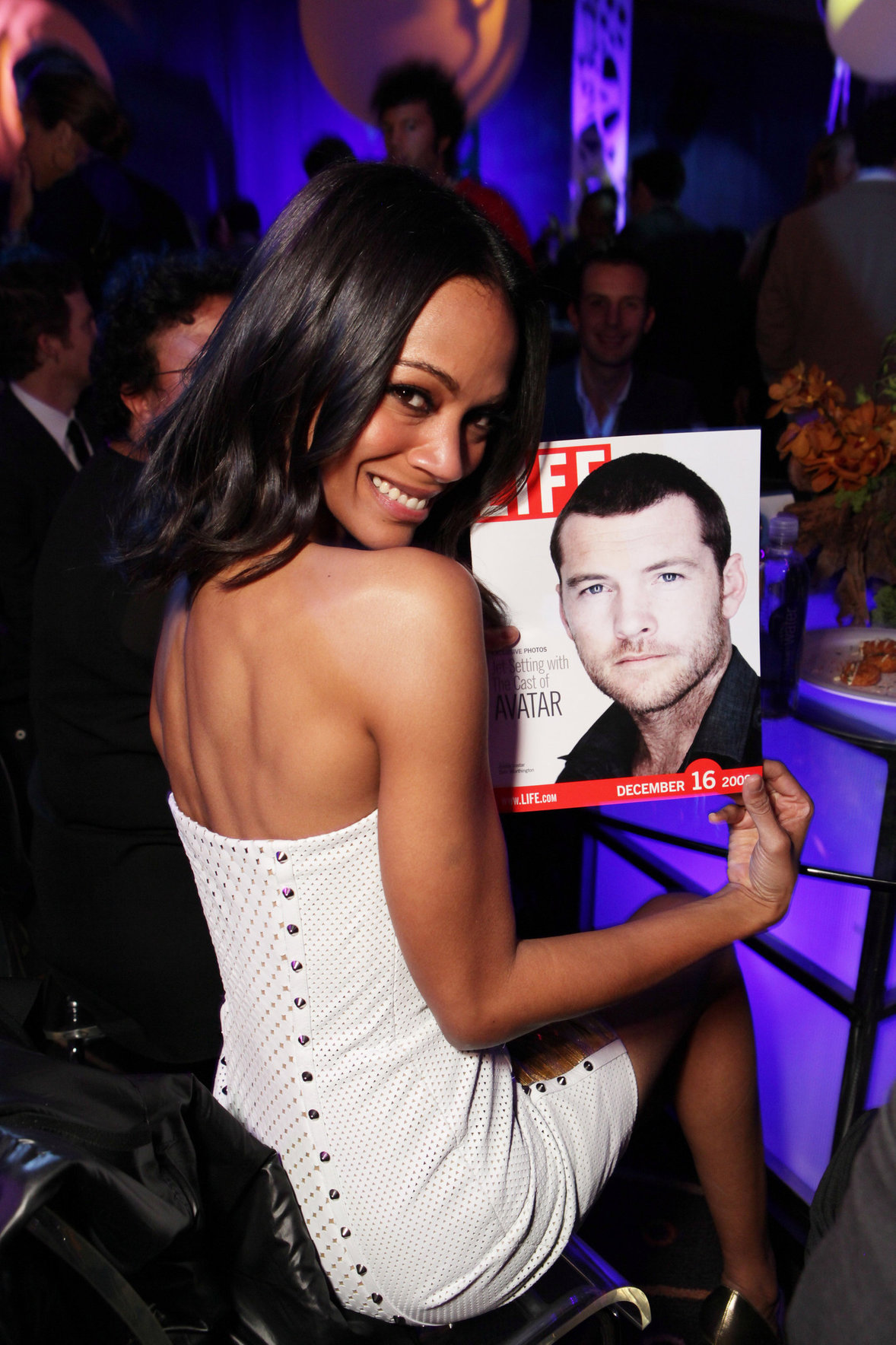 Zoe Saldana ''Avatar'' Premiere in Los Angeles December 16, 2009   