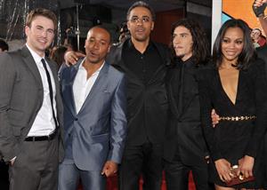 Zoe Saldana  The Losers  premiere April 20