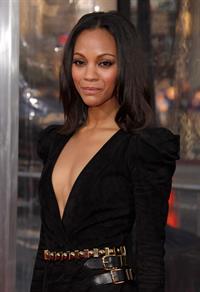 Zoe Saldana  The Losers  premiere April 20