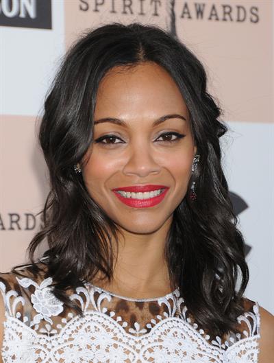Zoe Saldana - 2011 Film Independent Spirit Awards at Santa Monica Beach (Feb. 26, 2011)
