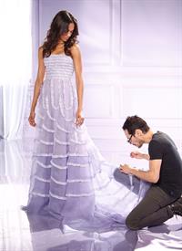 Zoe Saldana - On The Set For Avon's Eternal Magic Fragrance  