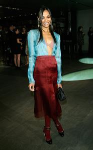 Zoe Saldana - Prada book launch party - Beverly Hills, Nov. 13, 2009  
