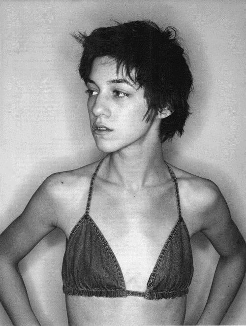 Charlotte Gainsbourg in a bikini