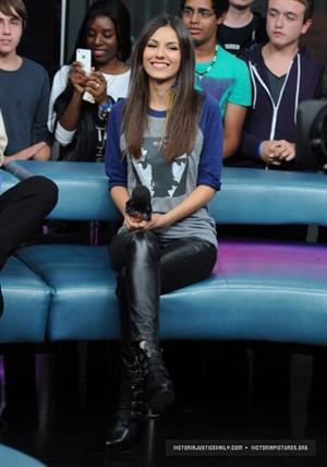 Victoria Justice on New Music Live at MuchMusic in Toronto 10/17/12