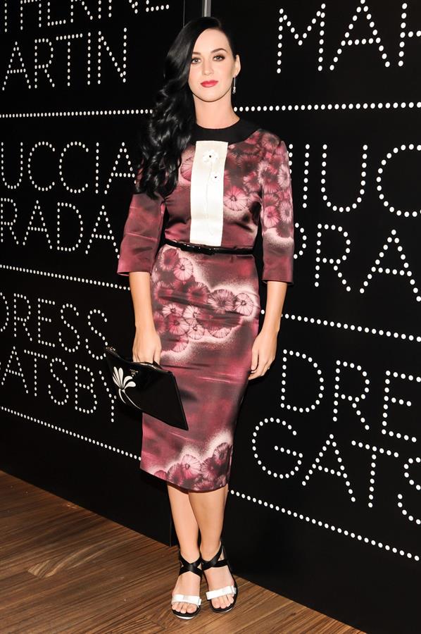 Katy Perry at the The Great Gatsby Opening Cocktail April 30, 2013