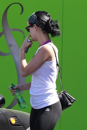 Katy Perry at the gym in Los Angeles on April 17, 2013