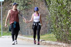 Katy Perry hiking in LA on January 31, 2013