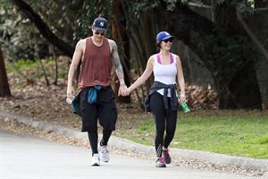Katy Perry hiking in LA on January 31, 2013