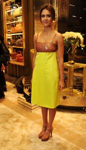 Jessica Alba Miu Miu store launch dinner at Lancaster House on December 3, 2010 in London 