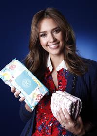 Jessica Alba portrait shoot to promote Honest.com in New York City on January 17, 2012