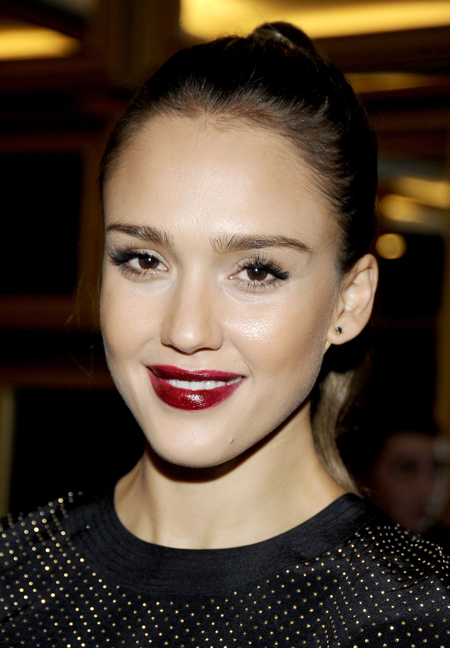 Jessica Alba Versace for H&M Fashion Event at the H&M on November 8 2011 