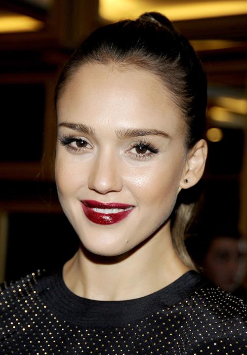 Jessica Alba Versace for H&M Fashion Event at the H&M on November 8 2011 