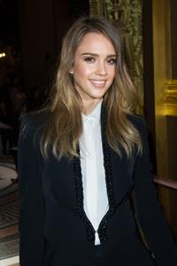 Jessica Alba Stella McCartney F/W 2013 Fashion Show in Paris 04.03.13
