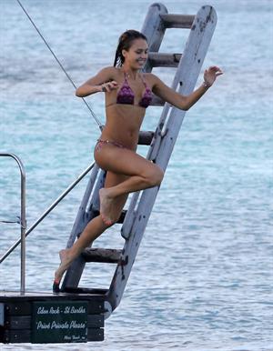 Jessica Alba bikini candids in St. Barts 4/5/13 