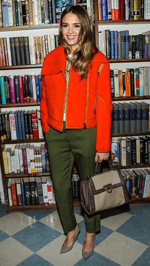 Jessica Alba at a book signing event in Long Island, NY 3/12/13 